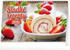 Stolový kalendár Sladké recepty 2025