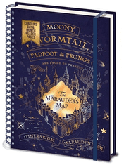 Zápisník Harry Potter - The Marauders Map