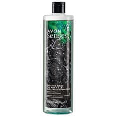 Avon Sprchový gél s aktívnym uhlím a vôňou bergamotu (Body, Hair and Face Wash) 500 ml