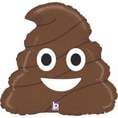 Grabo Nafukovací balónik emoji Poo 51 cm -