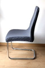 Home Elements  Potah na židli, tmavě šedý