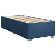 Petromila vidaXL Boxspring posteľ s matracom modrá 100x200 cm látka