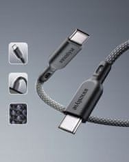 Innostyle INNOSTYLE USB-C RÝCHLONABÍJACÍ KÁBEL PRE IPHONE SAMSUNG KEVLAR 240W 2M