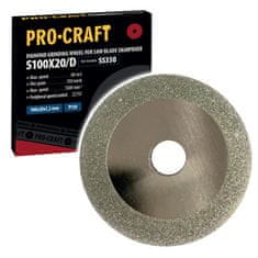 Procraft Brusný kotouč pro ostřičku pilových kotoučů S100X20/D /SS350