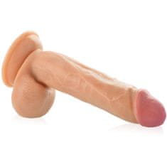 XSARA Realistický penis, mužský úd, umělé dildo s varlaty - 68767901