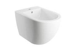 Omnires OTTAWA závesný bidet 54x36, 5cm, matná biela OTTAWACMBIBM - Omnires