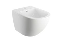 Omnires OTTAWA závesný bidet 48,5x37cm, matná biela OTTAWABIBM - Omnires