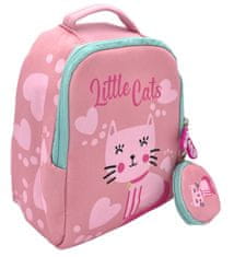 EUROSWAN Cat Little Cats backpack, bag + wallet 25 cm