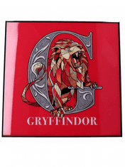 Obraz Harry Potter - Gryffindor Crystal Clear Art Pictures (Nemesis Now)