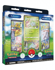 Kartová hra Pokémon TCG: Pokémon GO - Pin Collection (Bulbasaur)