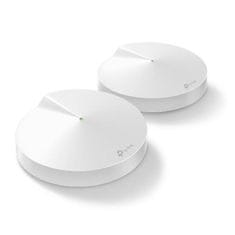 TP-LINK WiFi router Deco M9 Plus (2-pack) AC2200, 2x GLAN, 1x USB/400Mbps 2,4GHz/1734Mbps 5GHz, BT, ZigBee