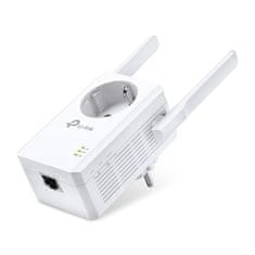 TP-LINK Wi-Fi Range Extender, nástenný 300Mbps, AC-Passthrough, 2x externá anténa, 1x 10/100Mbps Port