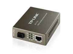 TP-LINK MC111CS 10/100Mbps RJ45 to 100Mbps Single-mode SC Fiber Converter,Full-duplex,Tx:1550nm,Rx:1310nm, Up to 20km