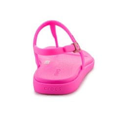 Crocs Žabky ružová 38 EU Miami Thong Flip