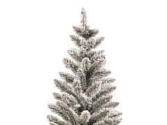 LAALU Zdobený umelý vianočný stromček SNOWBIRD 60 cm s LED OSVETLENÍM V KVETINÁČI