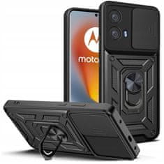 Tech-protect Camshield kryt na Motorola Edge 50 Fusion 5G, čierny