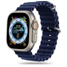 Tech-protect Iconband Pro remienok na Apple Watch 42/44/45/49mm, midnight blue