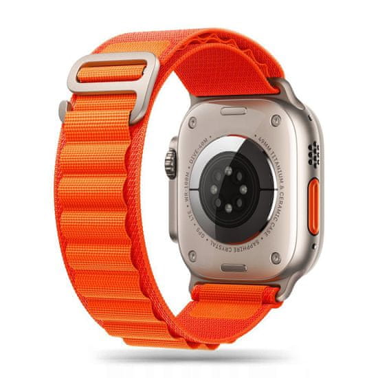 Tech-protect Nylon remienok na Apple Watch 42/44/45/49mm, orange