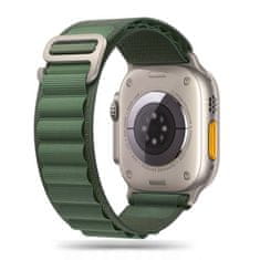 Tech-protect Nylon remienok na Apple Watch 42/44/45/49mm, military green