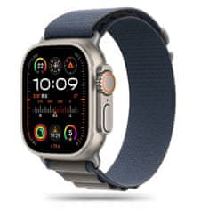 Tech-protect Nylon remienok na Apple Watch 42/44/45/49mm, navy / gray