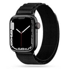 Tech-protect Nylon remienok na Apple Watch 42/44/45/49mm, black