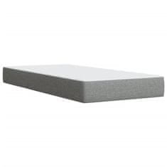 Petromila vidaXL Boxspring posteľ s matracom bledosivý 100x200 cm látka