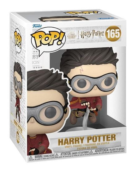 Funko POP Movies: Harry Potter - Harry with Broom (Quidditch)