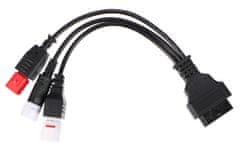 Autonar czech Redukce 3-pin/4-pin/6-pin OBD2 pro moto Yamaha a Honda MECHANIC CABLE 23 - SIXTOL