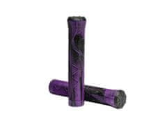 Náhradný grip na riadidlá freestyle kolobežky TPR Grip (HAZE Black-purple), 2ks D-158-FI