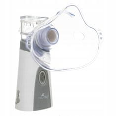 Malatec  22706 Inhalátor ultrazvukový nebulizér, 10 ml, AA, bielošedá