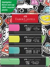 Faber-Castell Zvýrazňovač Graffiti set/4