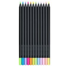 Faber-Castell Pastelky Faber Castell Black Edition/12 pastel+neon