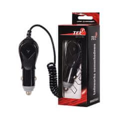 Tel1 Nabíjačka do auta vrátane dátového kábla micro-USB čierna