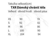 TXR Dámsky chránič tela Lisa čierno-fialový XS