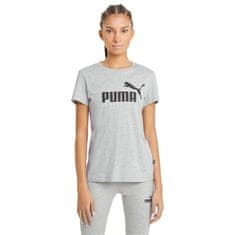 Puma Tričko výcvik sivá S Ess Logo Tee