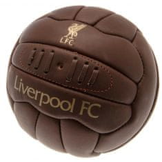 FAN SHOP SLOVAKIA Futbalová lopta Liverpool FC, retro štýl, pravá koža, vel. 5