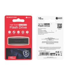 Borofone Flash disk BUD4 USB 3.0 16GB čierny