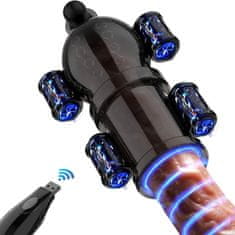 Night Fantasy Vibračný orgazmický stimulátor žaluďov s diaľkovým ovládaním