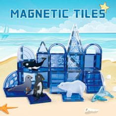 Magnetic Tiles Magnetická stavebnica Ocean sada 56ks - Magnetic Tiles