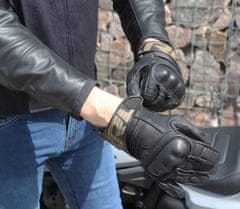 XRC Rukavice na moto TALLE BLK/BLK men gloves vel. S