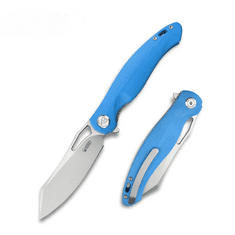 KUBEY KB239D Drake vreckový nôž 9,5 cm, modrá, G10