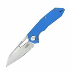 KUBEY KU291C Vagrant vreckový nôž 8 cm, modrá, G10