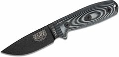 ESEE 3PMB-002 MODEL 3 taktický outdoorový nôž 8,8 cm, čierno-biela, G10, puzdro Kydex