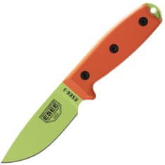 ESEE ESEE-3PM-VG Model 3 všestranný nôž 8,8 cm, zelená, oranžová, G10, puzdro