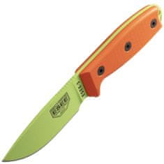 ESEE ESEE-3PM-VG Model 3 všestranný nôž 8,8 cm, zelená, oranžová, G10, puzdro