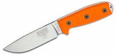 ESEE ESEE-4P35V-OR univerzálny nôž 11,4 cm, oranžová, G10, S35VN, pripínacie čierne plastové puzdro