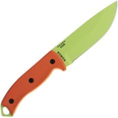 ESEE ESEE-5P-VG-E Model 5 nôž na prežitie 13,3 cm, zelená, oranžová, G10, puzdro Kydex