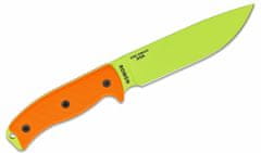 ESEE ESEE-6P-VG Plain Edge všestranný nôž 16,5 cm, zelená, oranžová, G10, puzdro