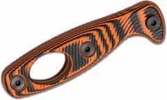 ESEE XAN1-HANDLE 3D rukoväť pre XANCUDO, čierno-oranžová, G10, s otvorom