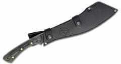 Condor CTK253-12.5HC WARLOK MACHETE mačeta 31,8 cm, čierna, Micarta, kožené puzdro